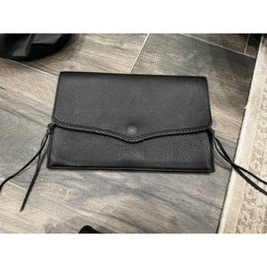 Rebecca Minkoff Black Clutch with Tassels